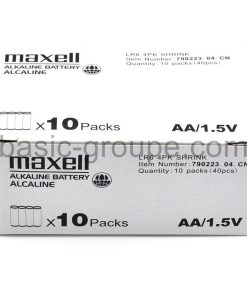LR6 pile maxell boite
