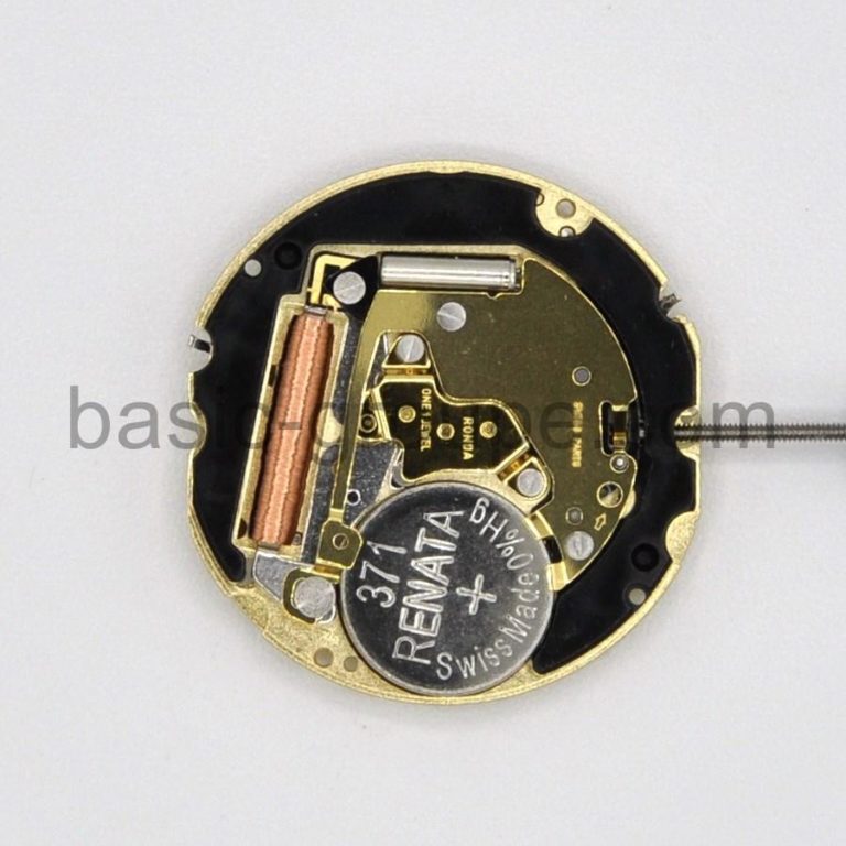 Mouvement Montre Harley Ronda 378 Suisse – Quartz Pour Pièces Ou Réparation